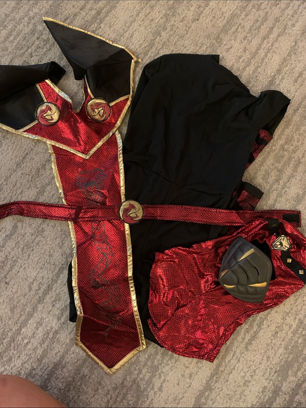 SNAKE VENOM NINJA COSTUME - Picture 2 of 3